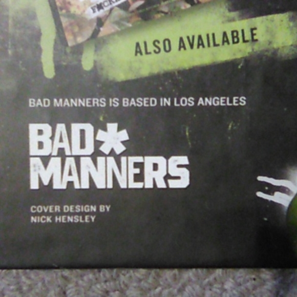 Brand new Hardcover cookbook Titled, BAD MANNERS the official cookbook. - Picture 8 of 9